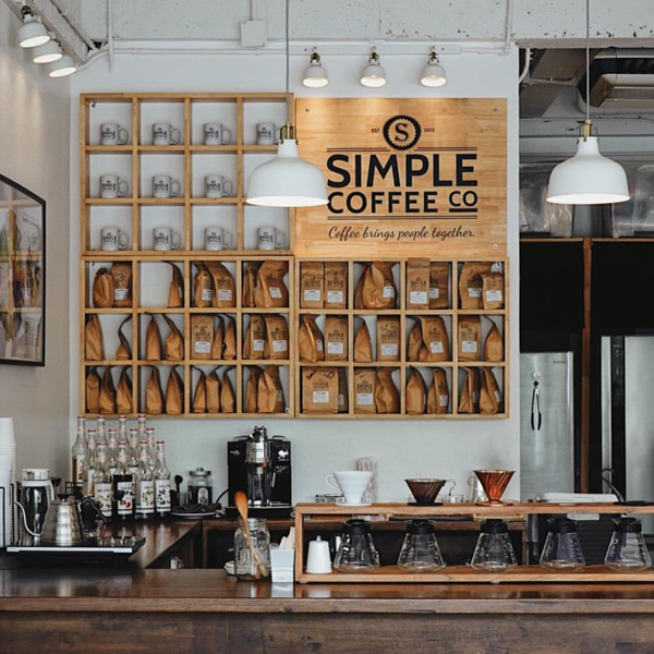 Simple Coffee Coffee Brings People Together